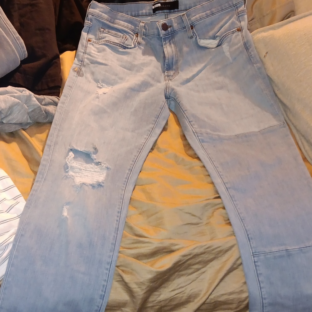 Distressed J Brand jeans